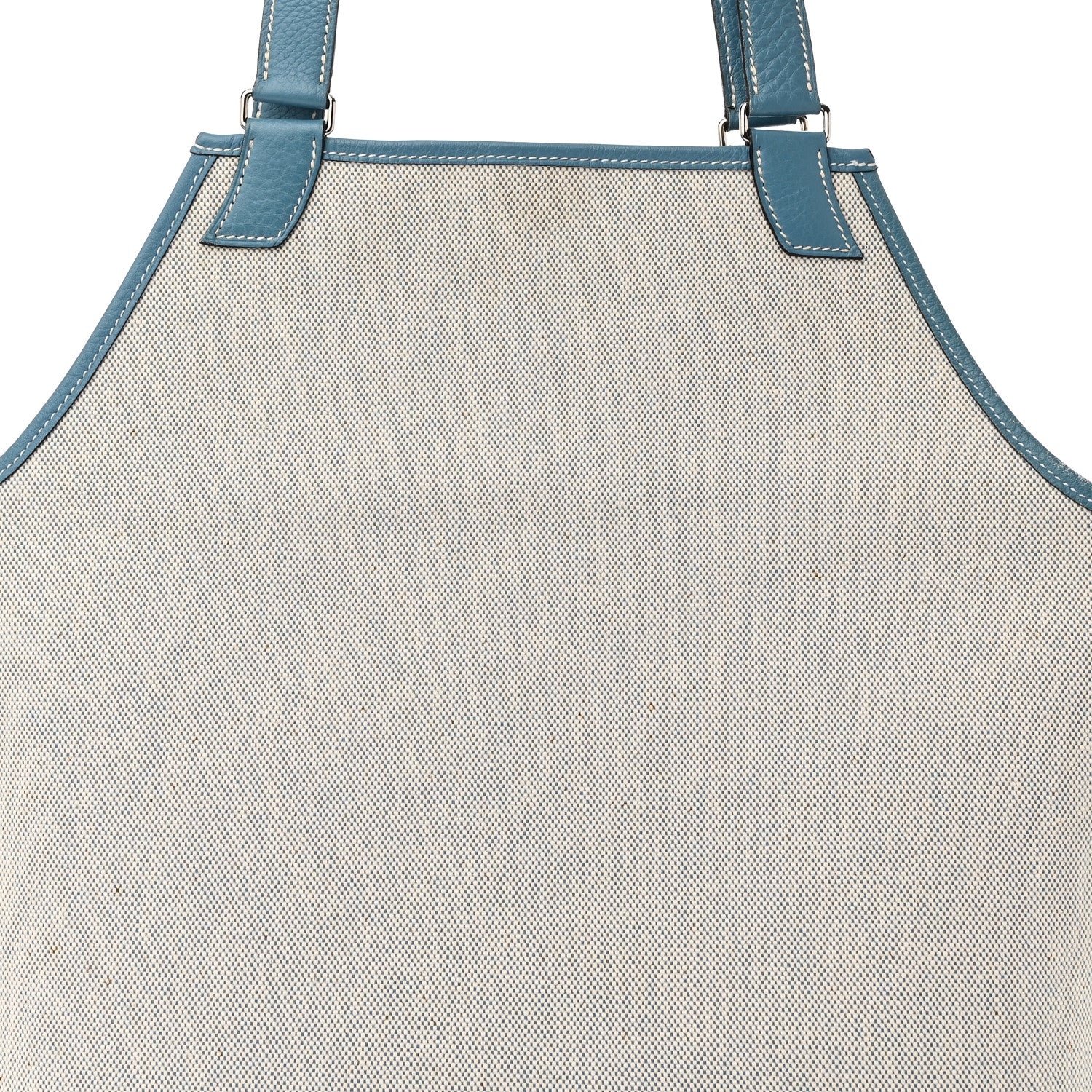Hermes Toile Taurillon Clemence Jardinier PM Blue Jean 7 of 14