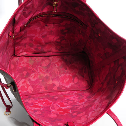 Louis Vuitton Monogram Articles de Voyage Ikat Neverfull MM Rose Indien 5 of 7