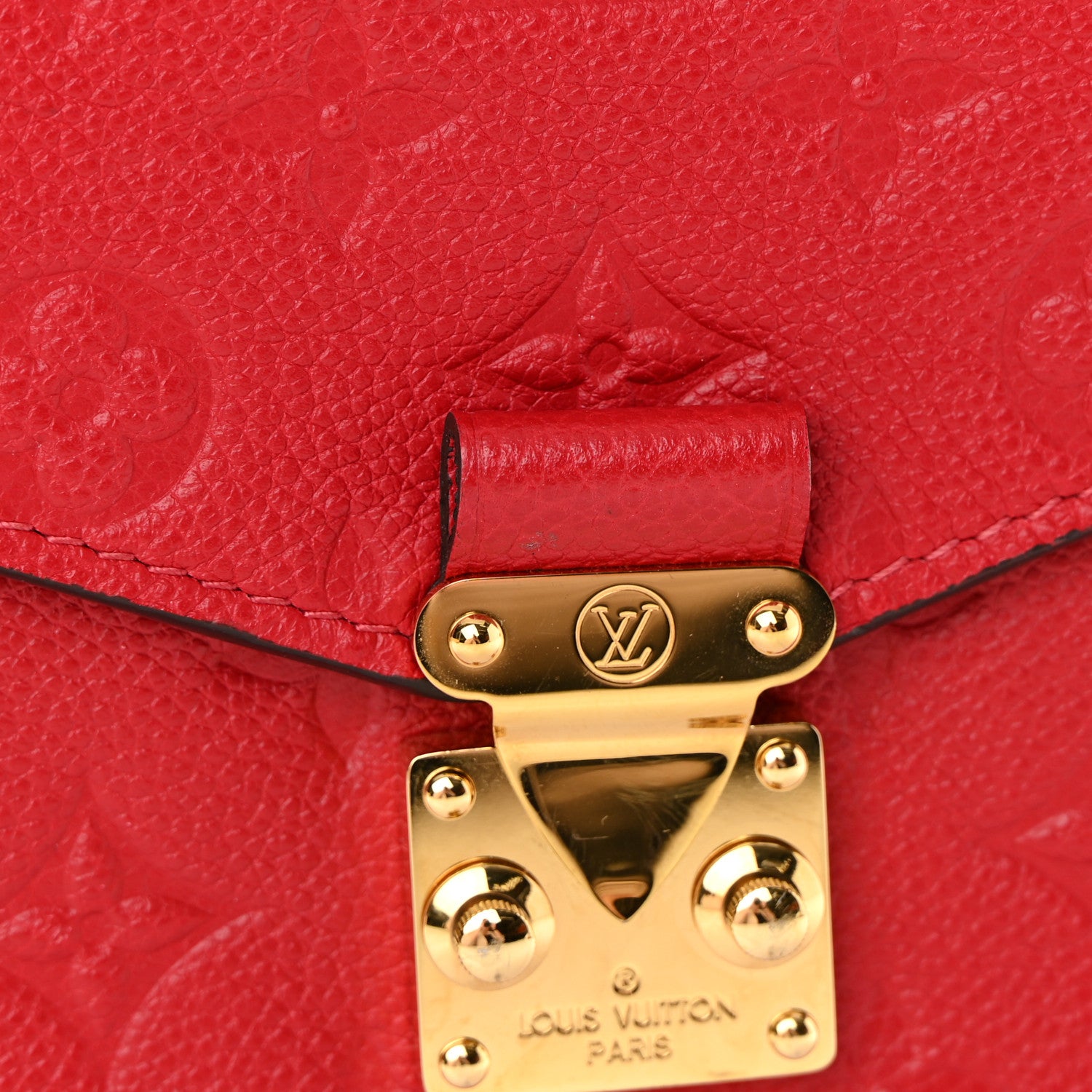 Louis Vuitton Empreinte Pochette Metis Scarlet 12 of 14