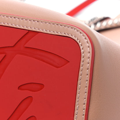 Christian Louboutin Calfskin Spikes East West Cabata Tote Nude 10 of 13