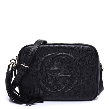Gucci Pebbled Calfskin Small Soho Disco Bag Black 1 of 11