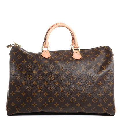 Louis Vuitton Monogram Speedy Bandouliere 40 1 of 7
