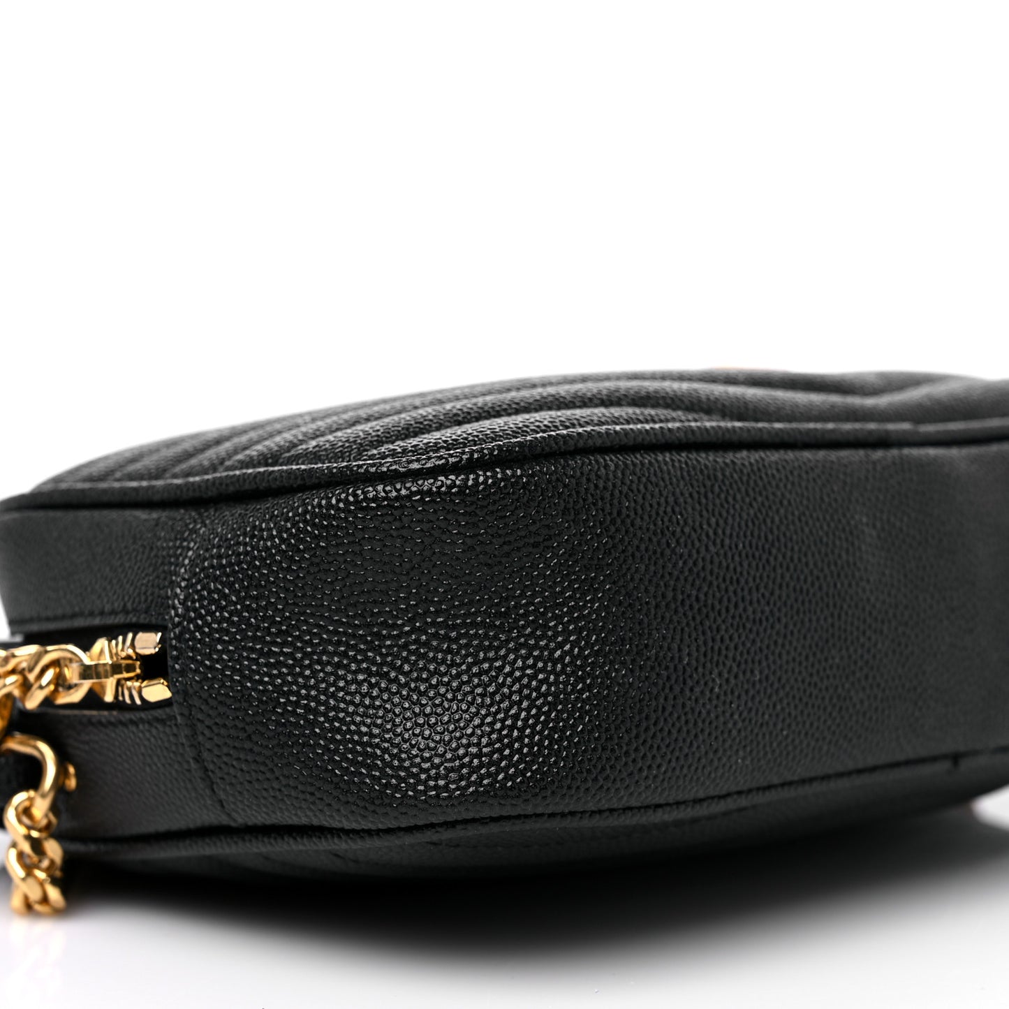 Grain De Poudre Matelasse Monogram Mini Lou Camera Bag Black