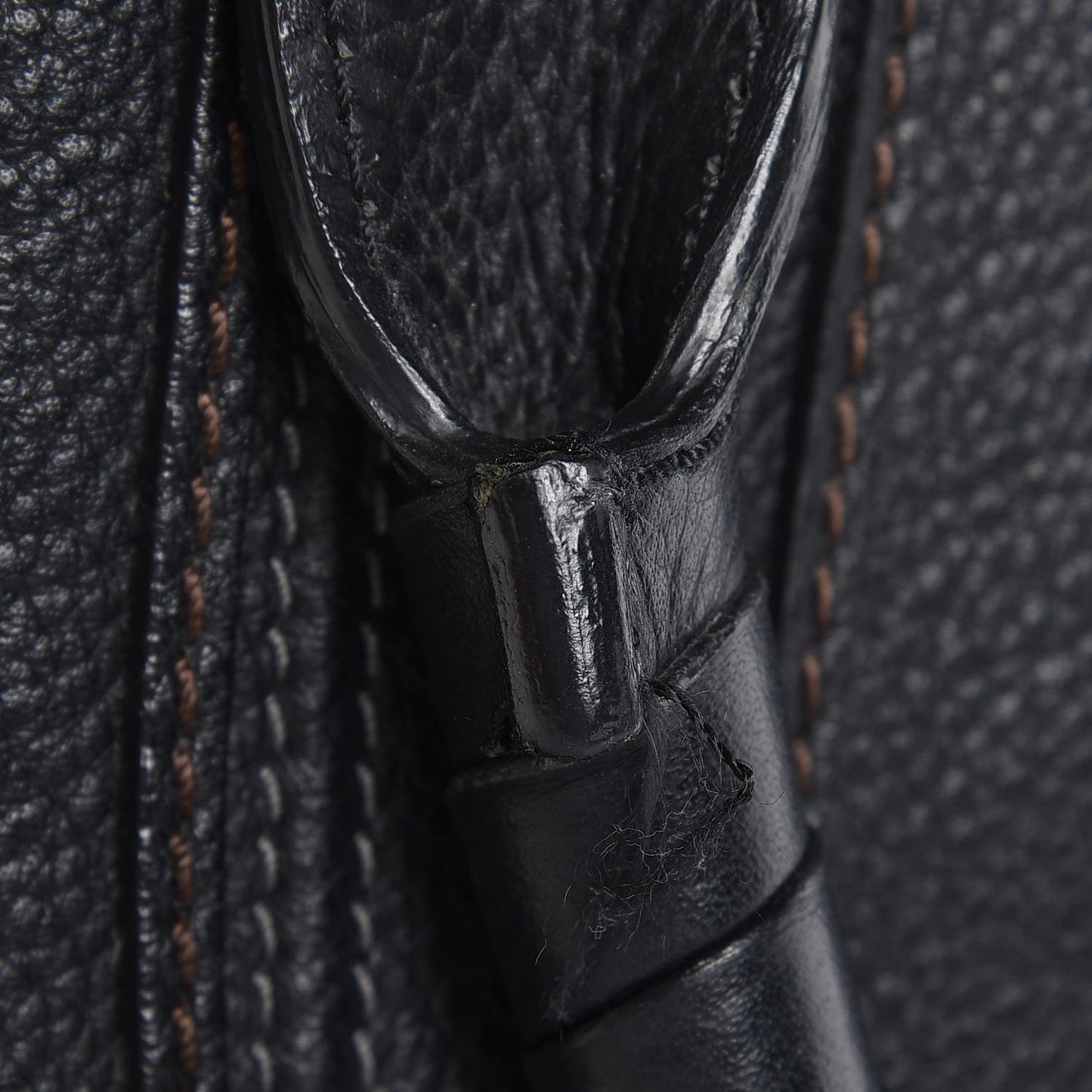 Calfskin Medium Marcie Satchel Black