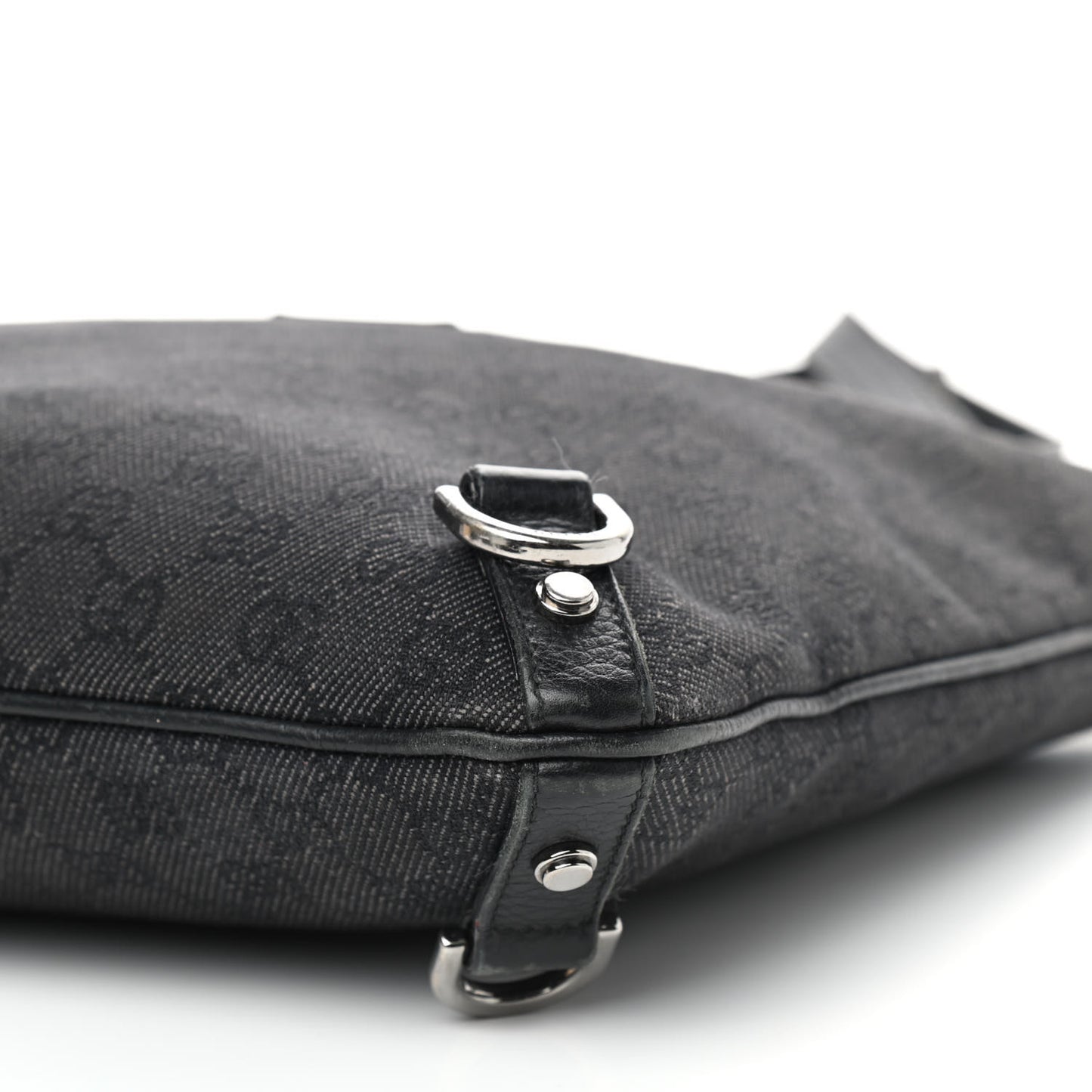 Monogram Abbey Messenger Bag Black
