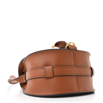 Chloe Calfskin Mini Marcie Round Crossbody Bag Tan 4 of 11