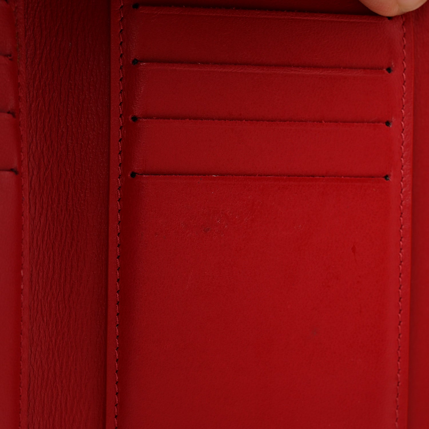 Louis Vuitton Taurillon Capucines Compact Wallet Scarlet 7 of 12