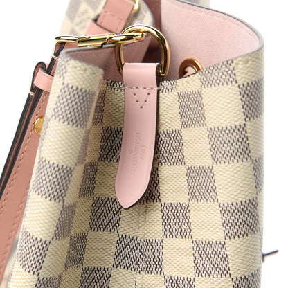 Louis Vuitton Damier Azur Neonoe MM Eau De Rose 8 of 12