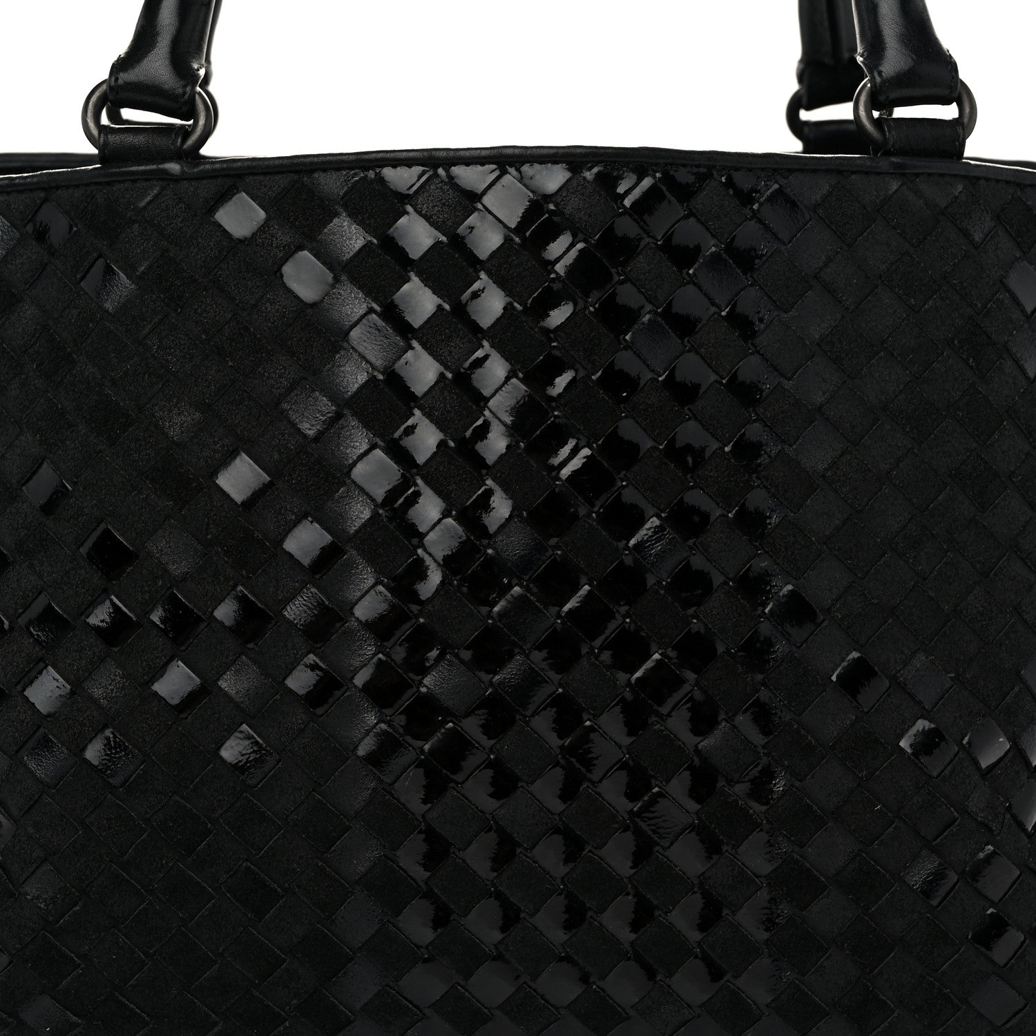 Bottega Veneta Intrecciato Rugiada Vintaga Medium Shopper Black 10 of 13
