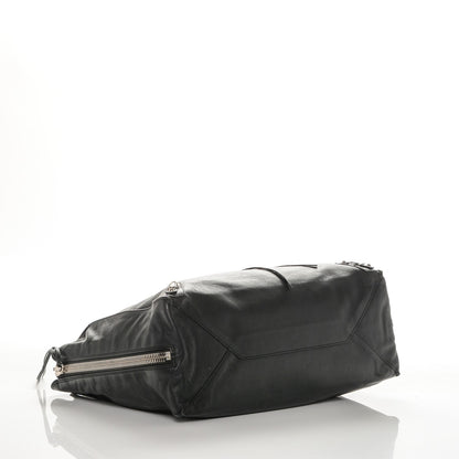 Balenciaga Supple Calfskin Papier A4 Zip Around Tote Black 4 of 6
