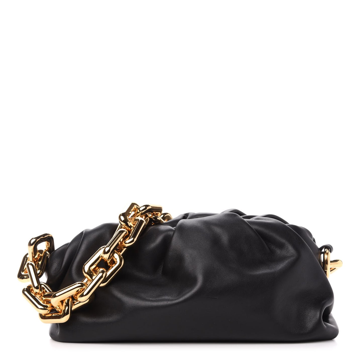 Calfskin The Pouch Chain Black