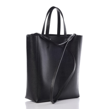 Celine Grained Calfskin Small Vertical Cabas Black 3 of 15