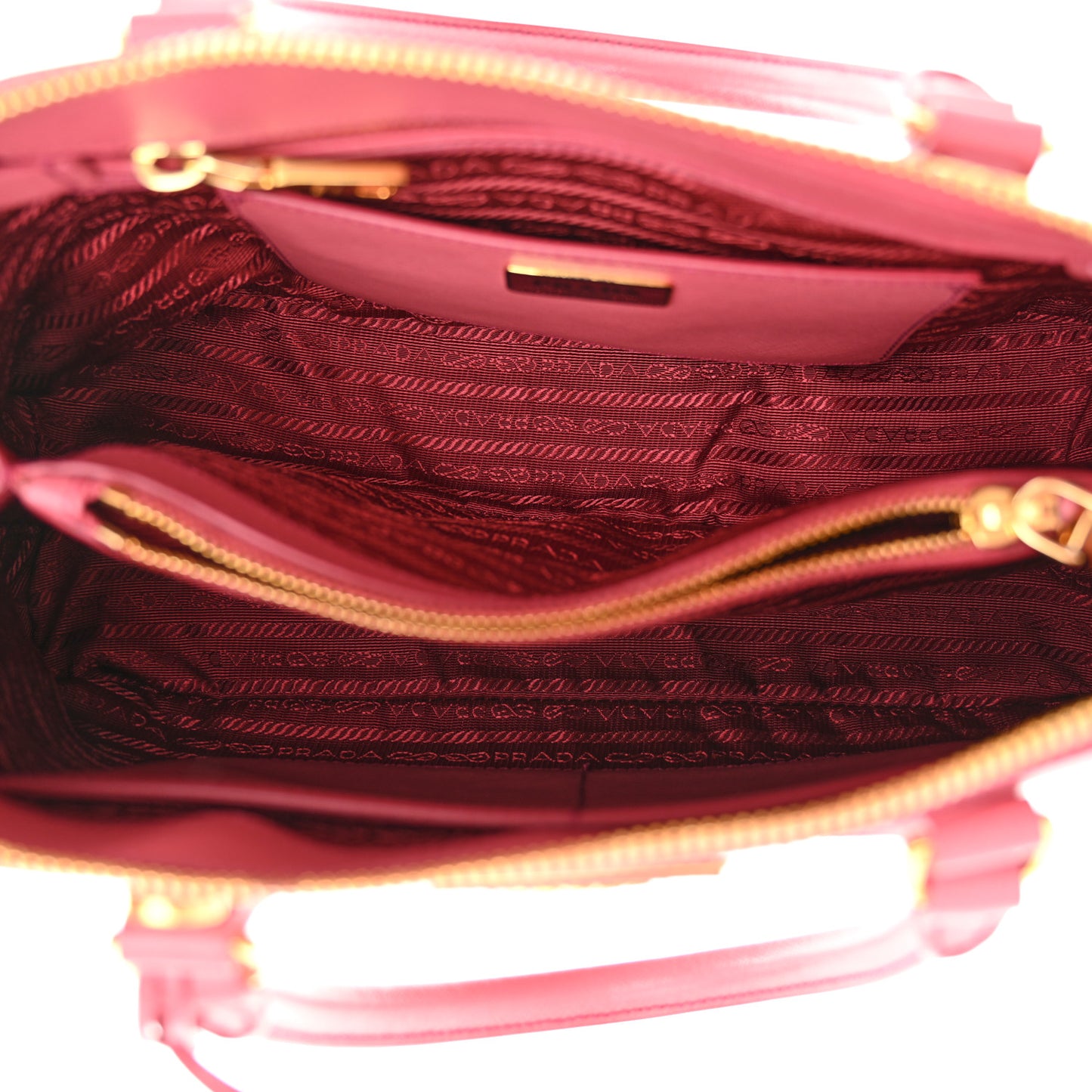Saffiano Lux Medium Promenade Tote Peonia