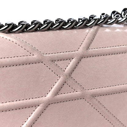 Christian Dior Ceramic Effect Deerskin Small Diorama Flap Bag Pink 18 of 26