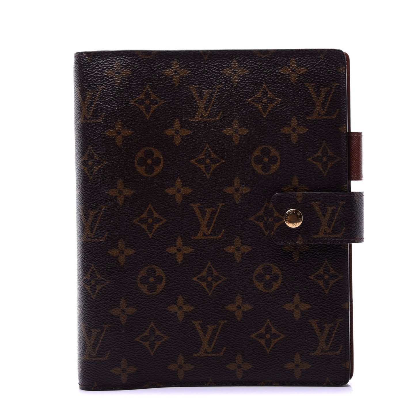 Monogram Large Ring Agenda Cover