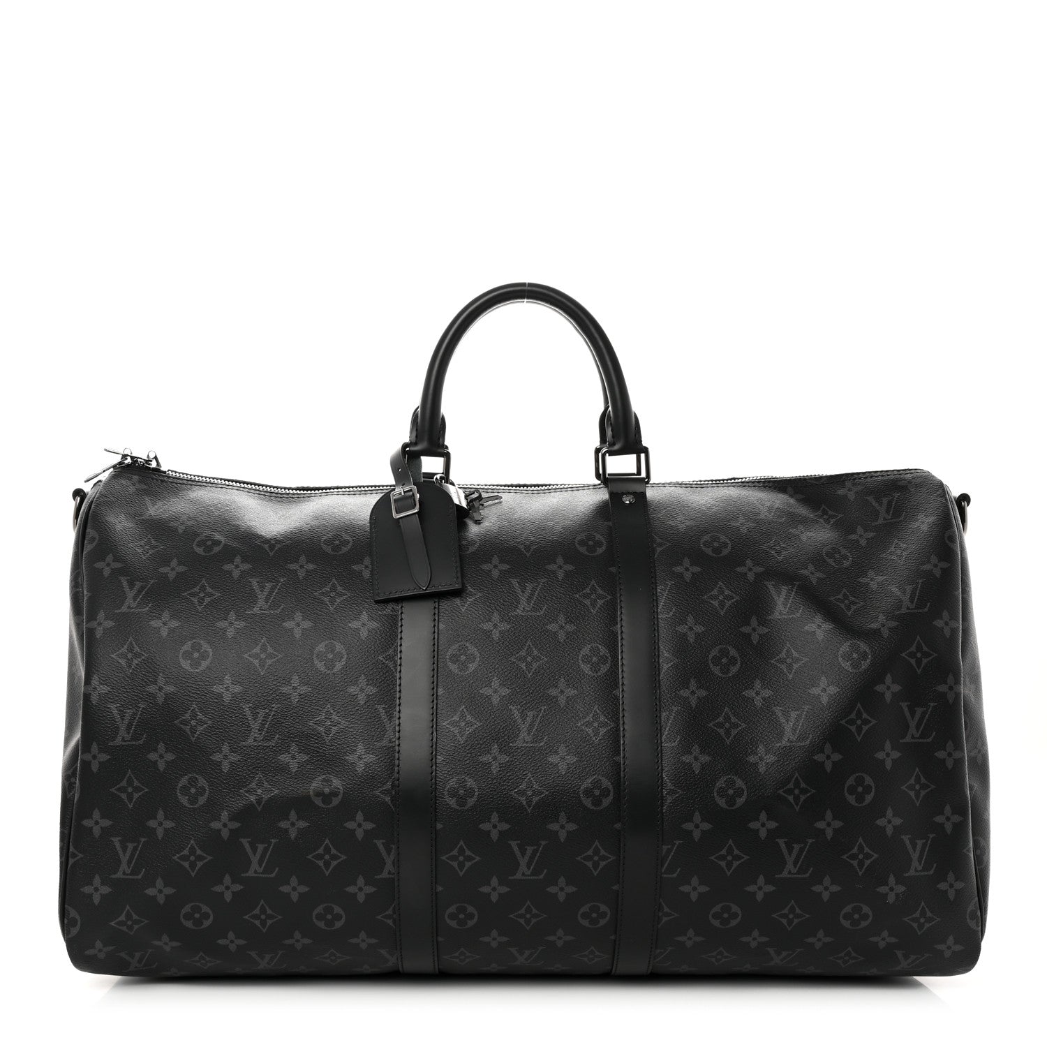 Louis Vuitton Monogram Eclipse Keepall Bandouliere 55 1 of 8