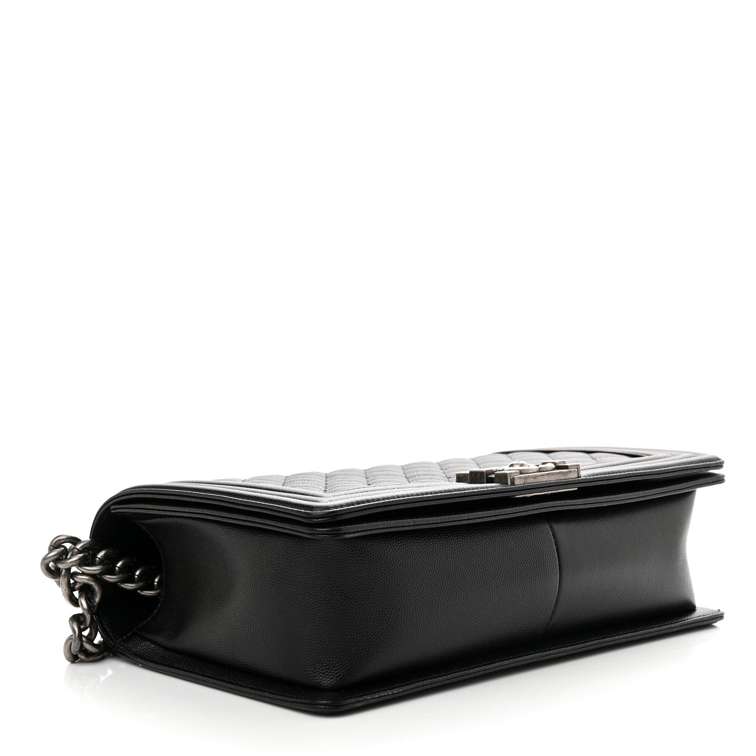Chanel Caviar Quilted New Medium Boy Flap Black 4 of 10