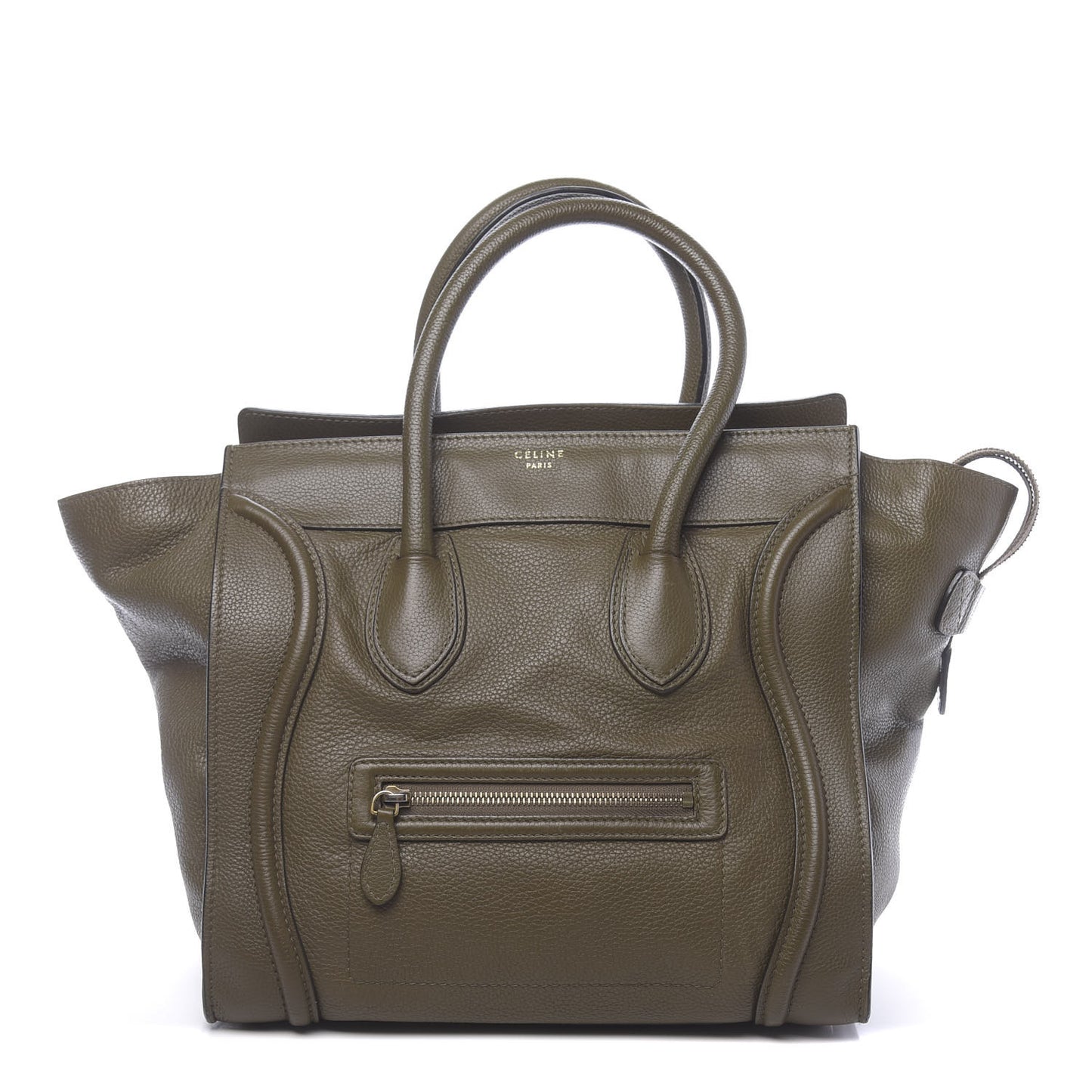Drummed Calfskin Mini Luggage Jungle