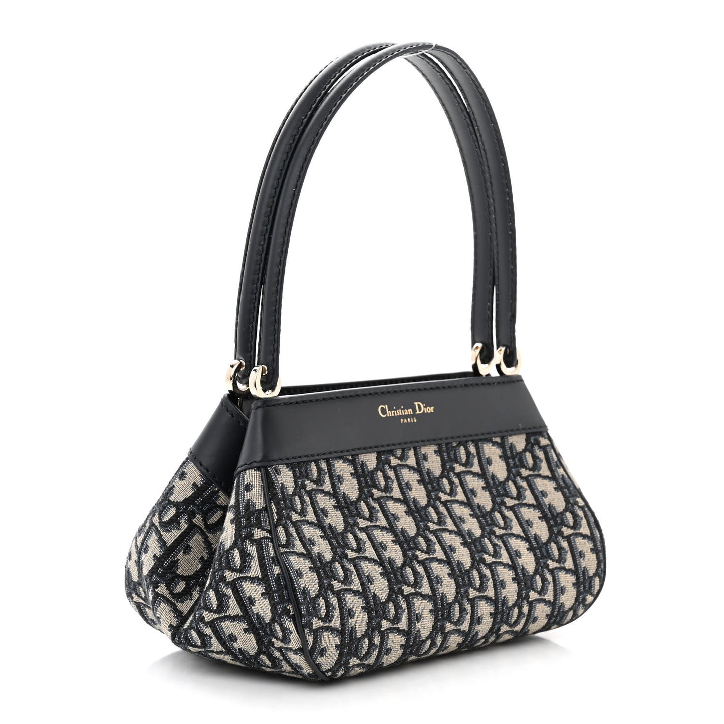 Oblique Key Bag Blue