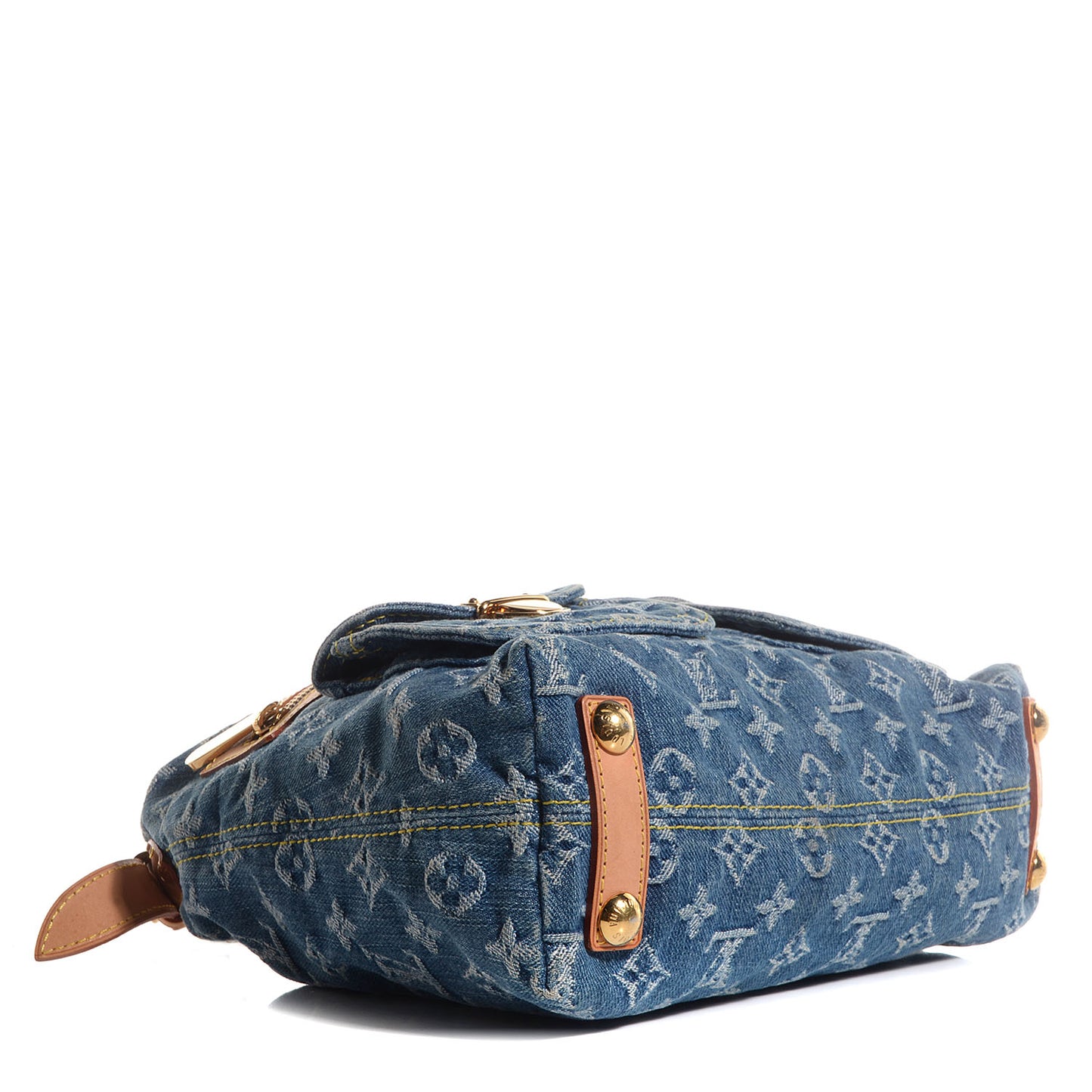 Monogram Denim Baggy PM Blue