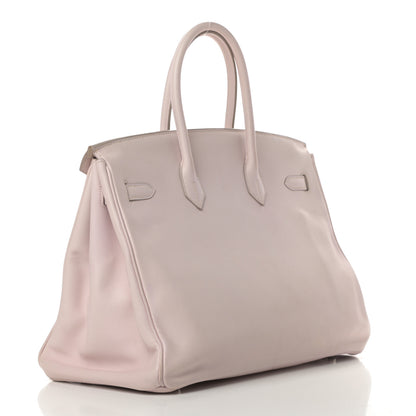 Hermes Swift Birkin 35 Rose Dragee 3 of 20