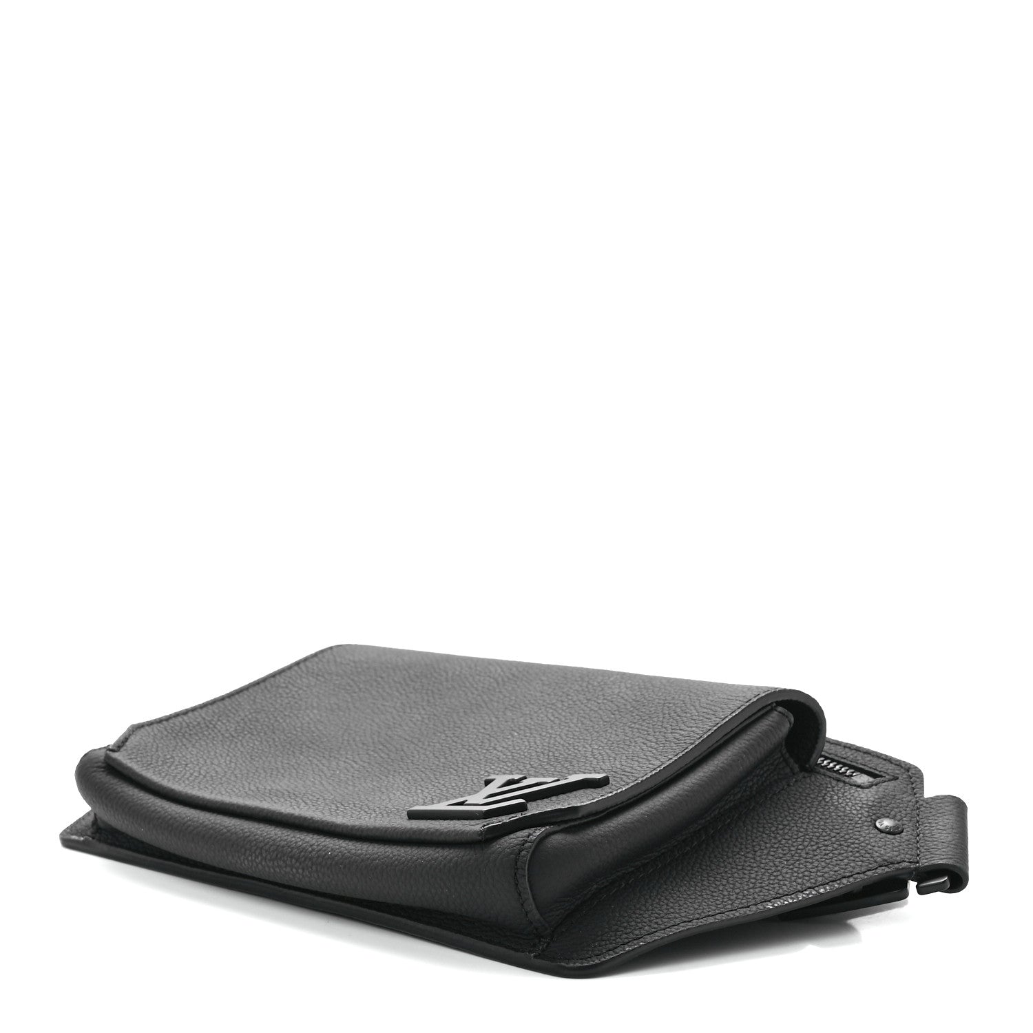 Louis Vuitton Grained Calfskin Aerogram Takeoff Sling Black 11 of 13