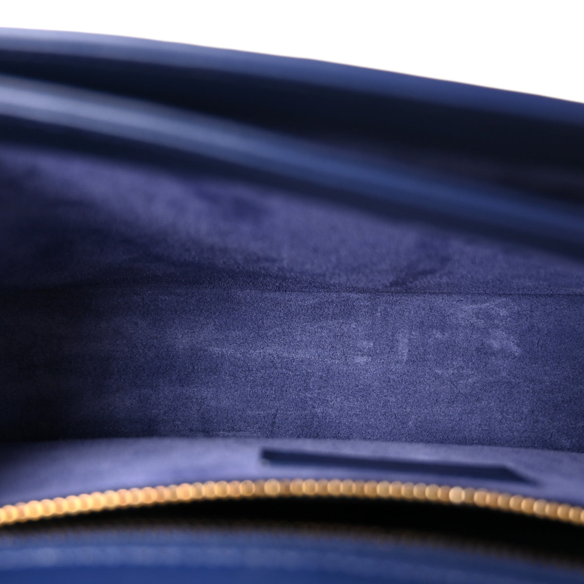 Saint Laurent Smooth Calfskin Medium Classic Monogram Universite Bag Royal Blue 5 of 10