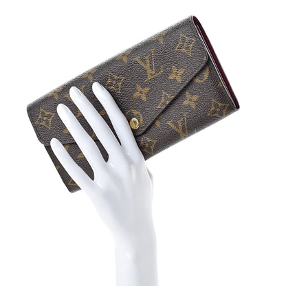 Louis Vuitton Monogram Sarah Wallet NM Fuchsia 2 of 9