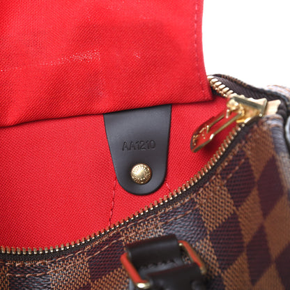 Louis Vuitton Damier Ebene Speedy Bandouliere 25 7 of 14