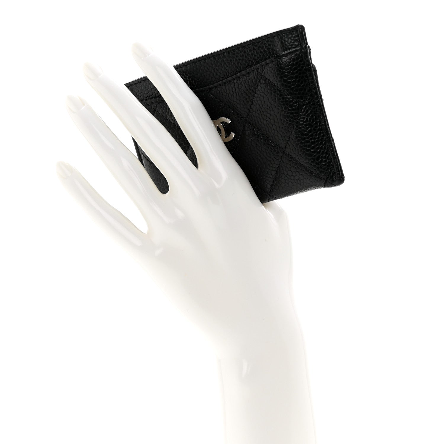 Chanel Caviar Quilted Card Holder Black 2 of 8