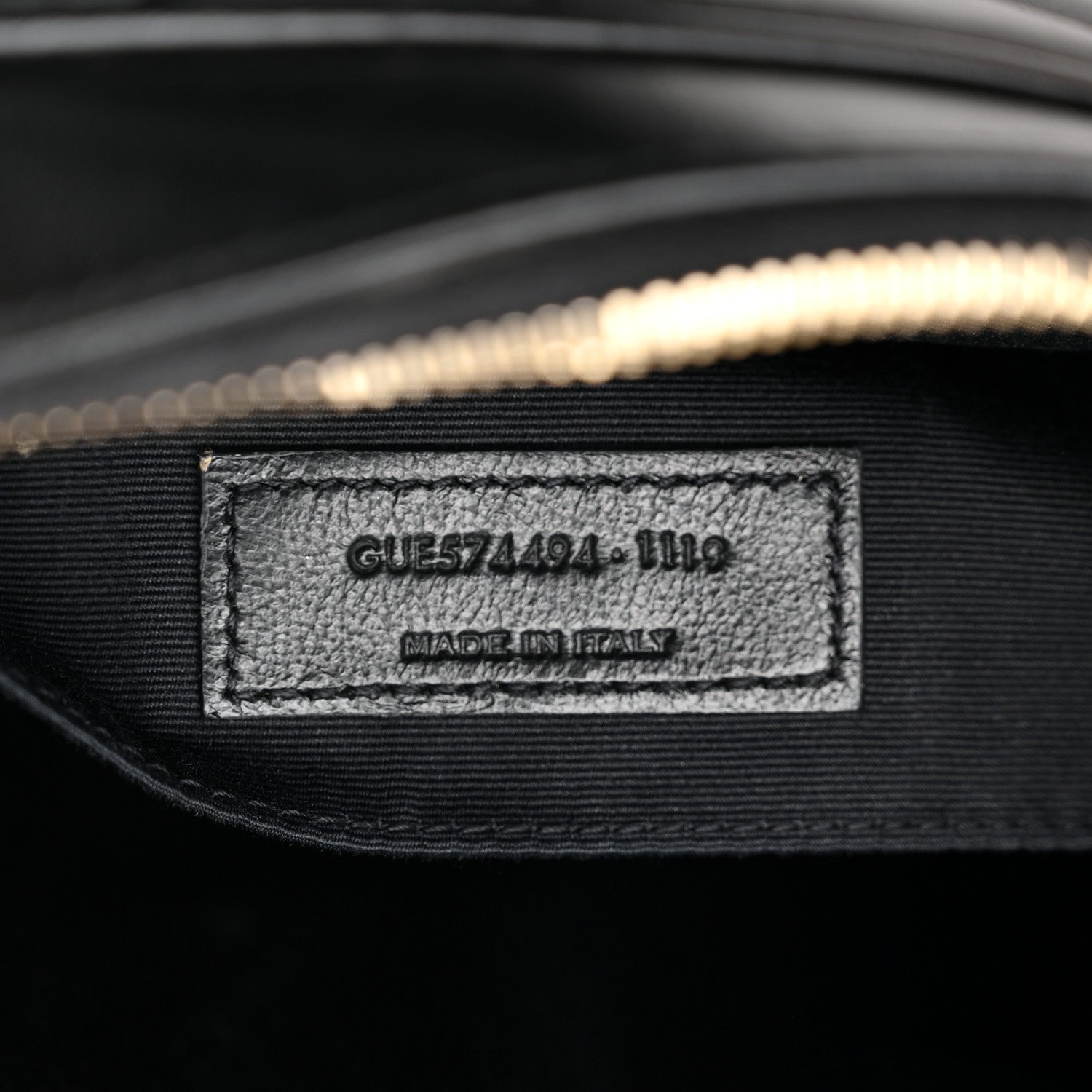 Saint Laurent Calfskin Matelasse Monogram Lou Camera Bag Black 7 of 11