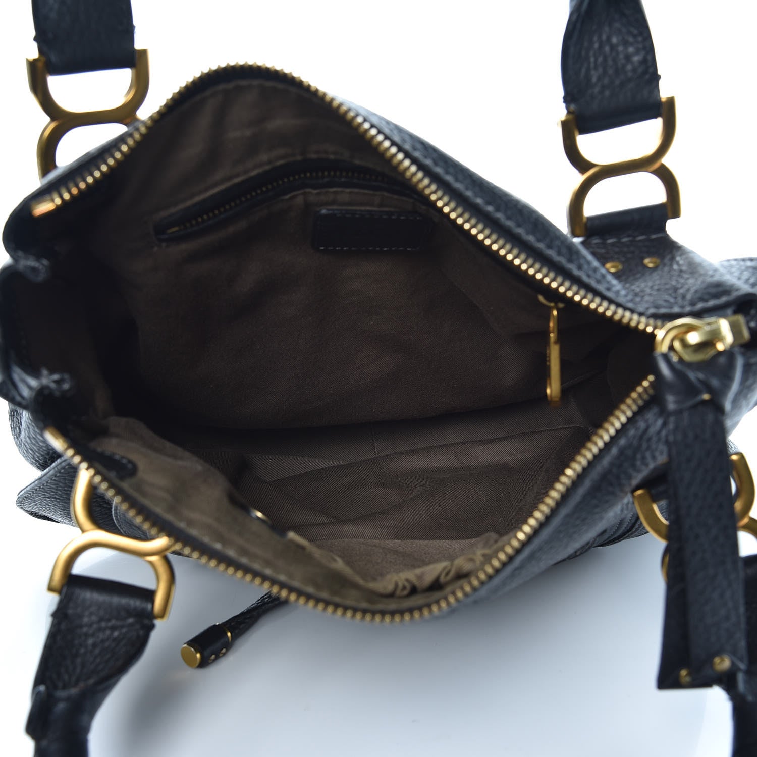 Chloe Calfskin Medium Marcie Satchel Black 4 of 11