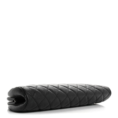 Chanel Caviar Quilted Timeless Clutch Black 4 of 8