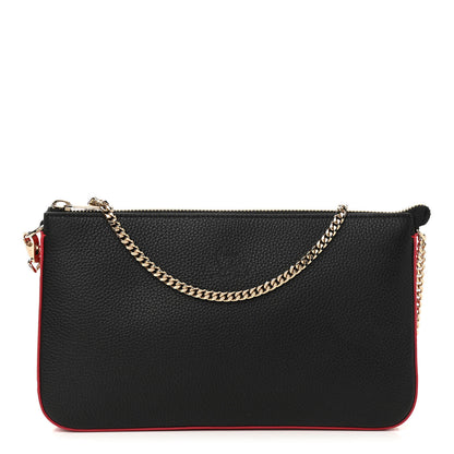 Christian Louboutin Calfskin Loubila Chain Clutch Black 1 of 9