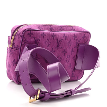 Louis Vuitton Denim Monogram Outdoor Bumbag Purple 2 of 9