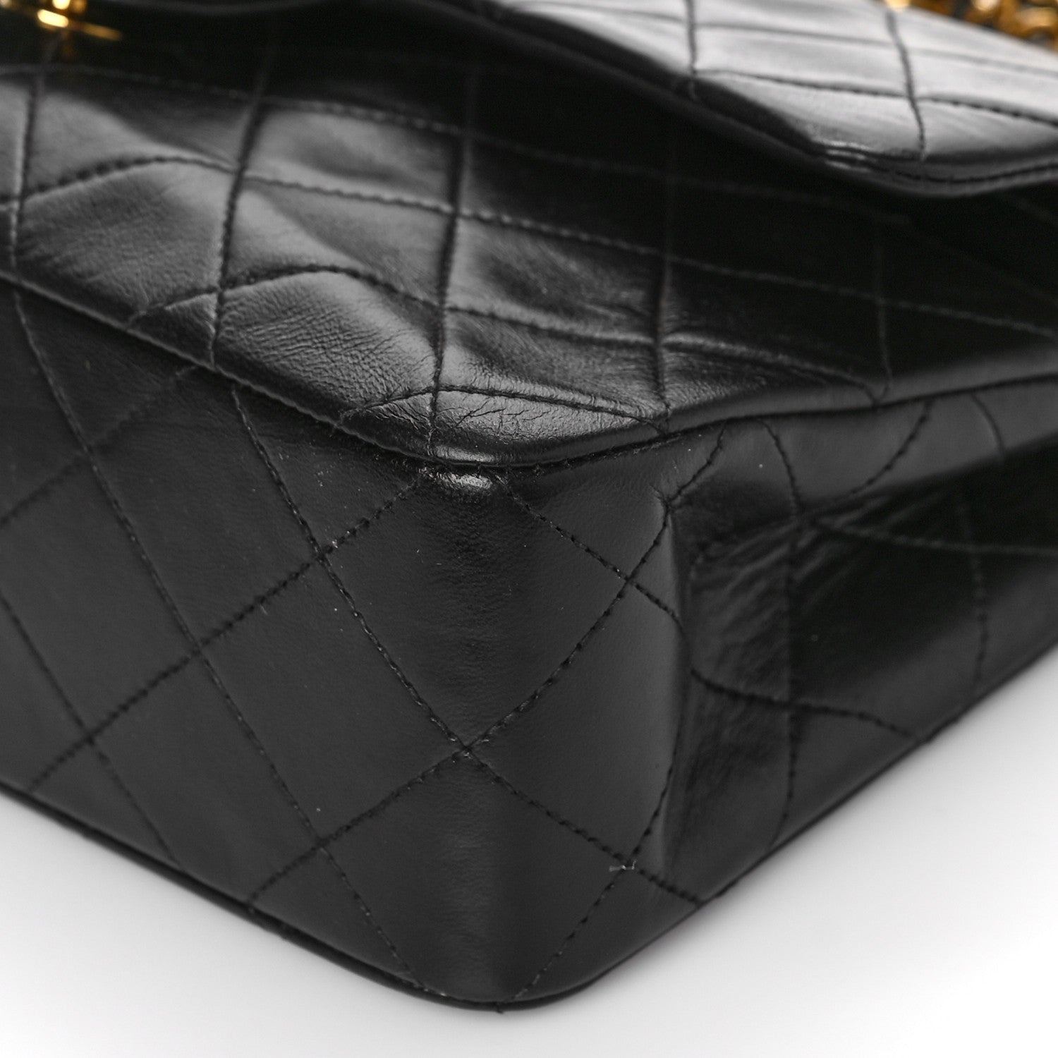 Chanel Lambskin Quilted Small Double Flap Black 9 of 9