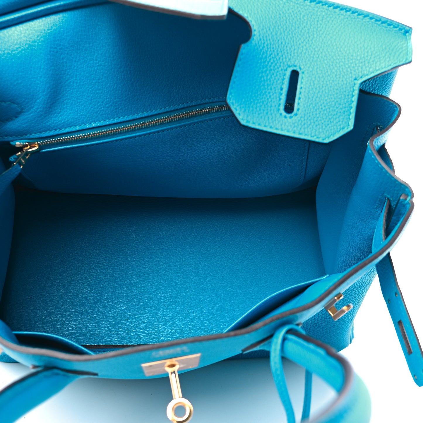 Togo Birkin 30 Bleu Zanzibar