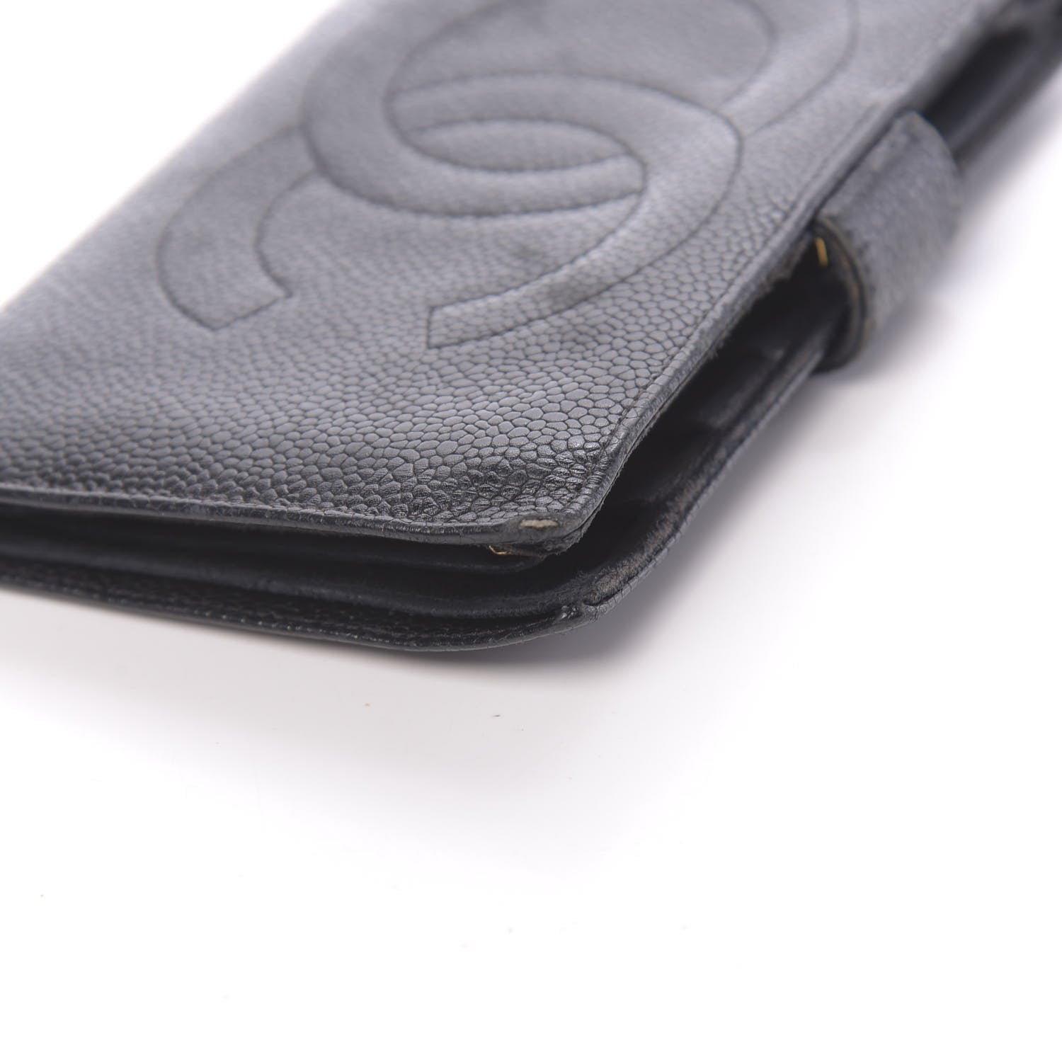 Chanel Caviar Timeless CC French Wallet Black 11 of 16