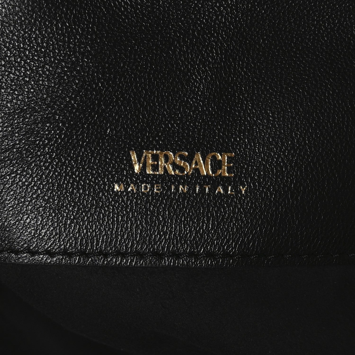 Versace Nappa Large Protea Shoulder Bag Black 6 of 11