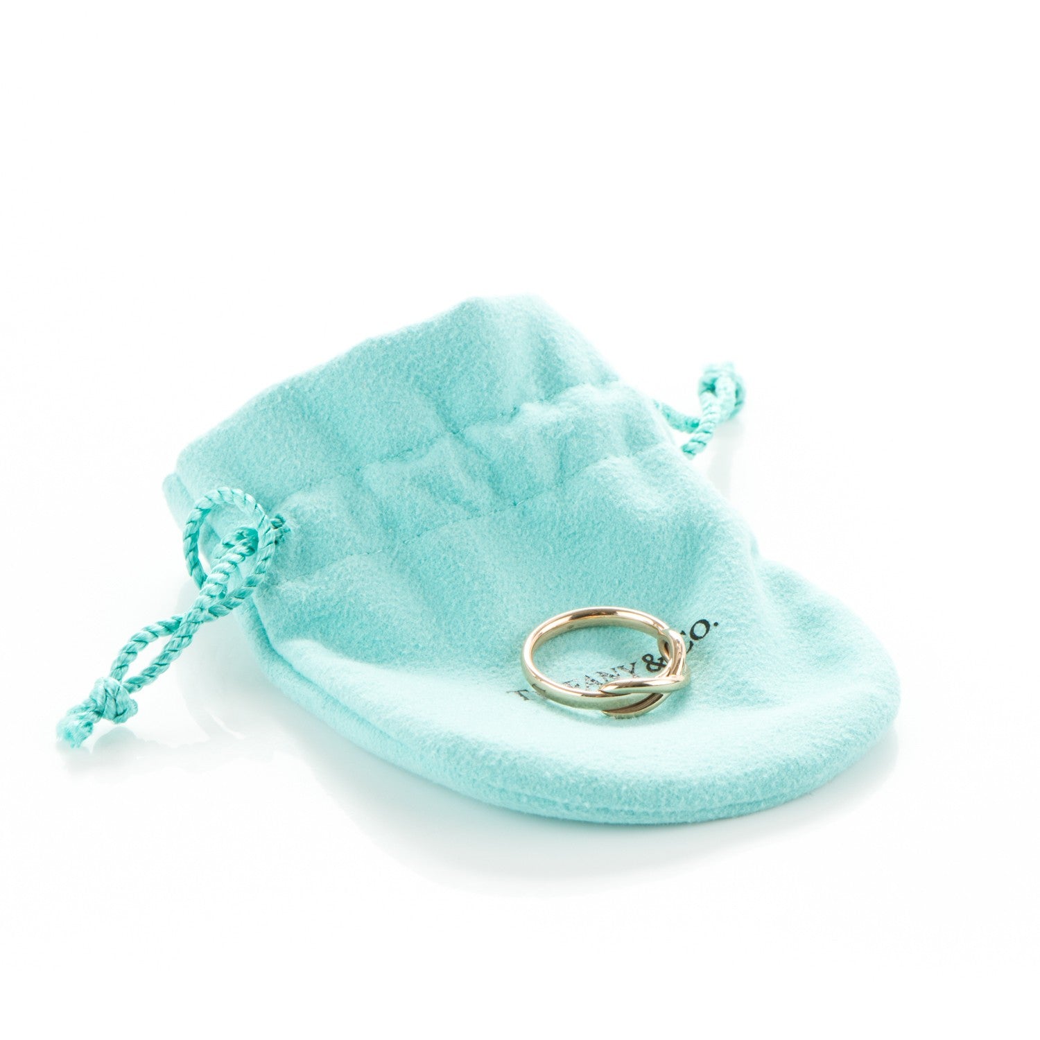 Tiffany 18K Rose Gold Infinity Ring 5 5 of 5