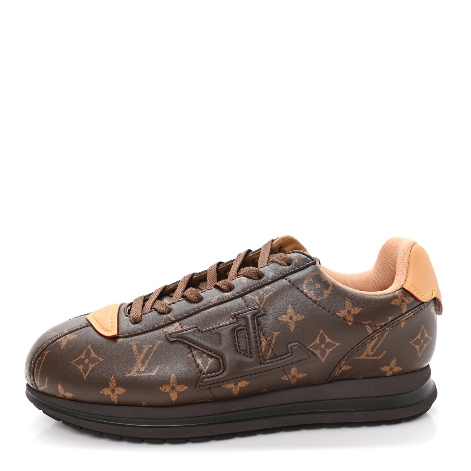 Louis Vuitton Lambskin Monogram Mens LV Buttersoft Sneakers 9 1 of 8