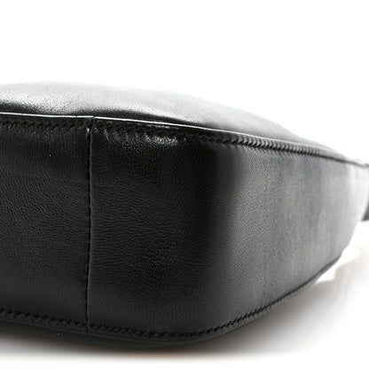 Saint Laurent Plunged Lambskin Calypso Mini Hobo Black 9 of 9