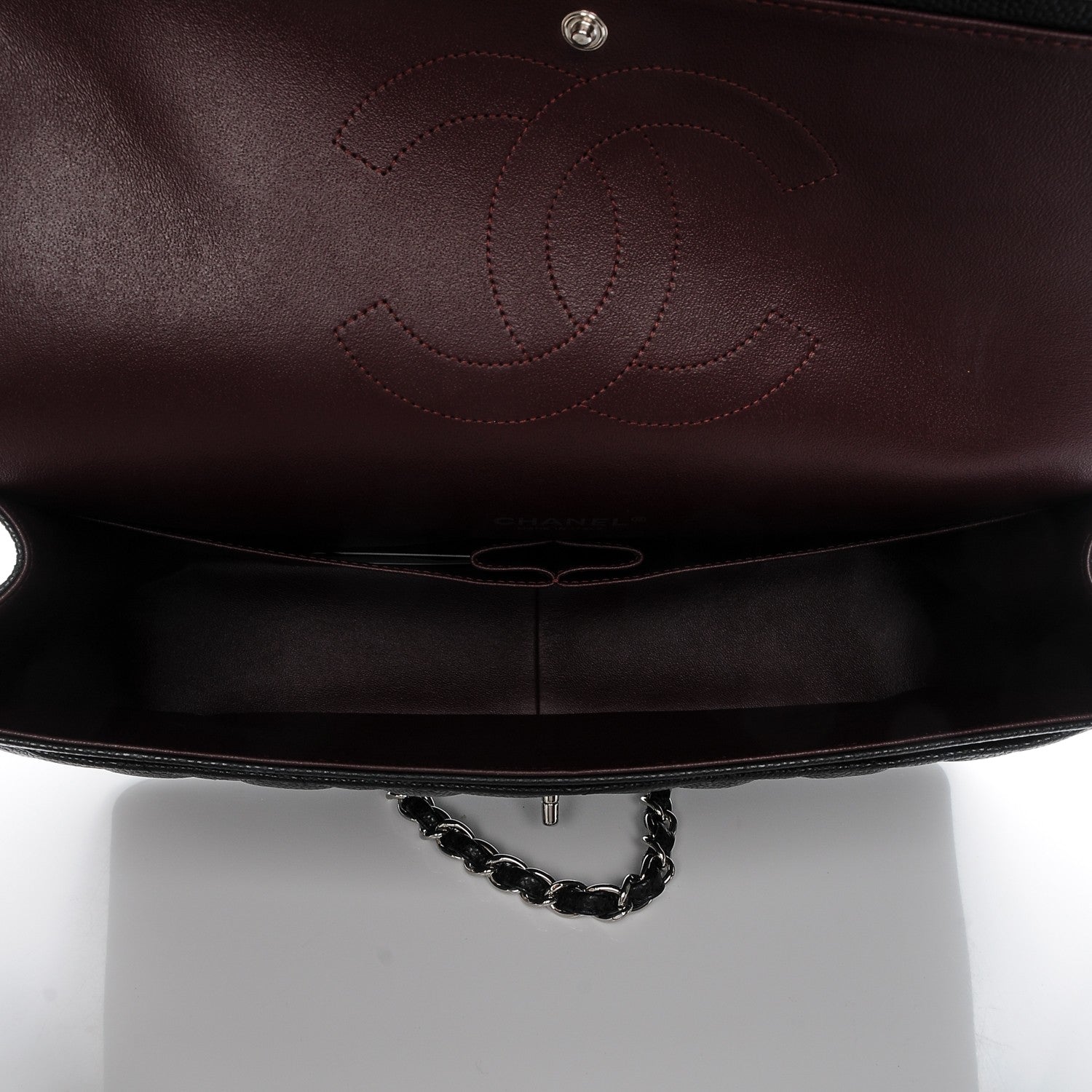 Chanel Caviar Quilted Maxi Double Flap Black 5 of 7