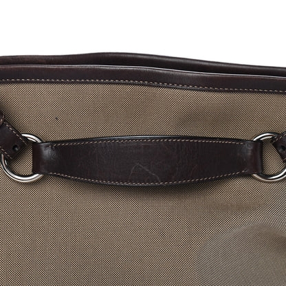 Prada Jacquard Logo Hobo Corda Moro 11 of 11