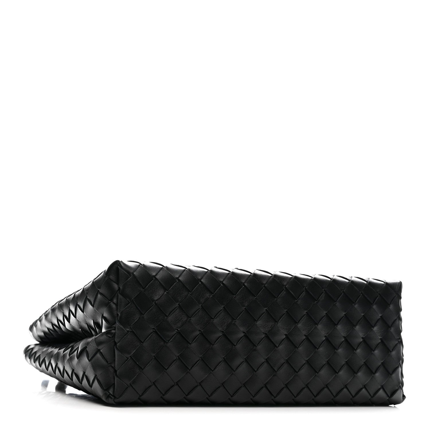 Bottega Veneta Nappa Intrecciato Medium Andiamo Shoulder Bag Black 3 of 8