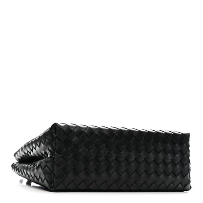 Bottega Veneta Nappa Intrecciato Medium Andiamo Shoulder Bag Black 3 of 8