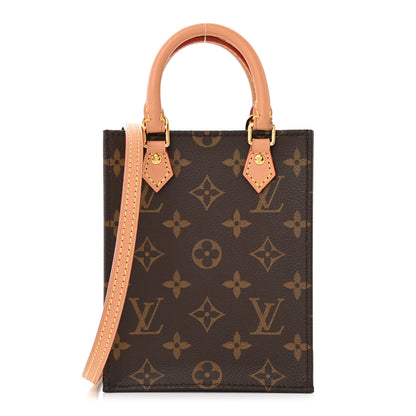 Louis Vuitton Monogram Petit Sac Plat 1 of 9