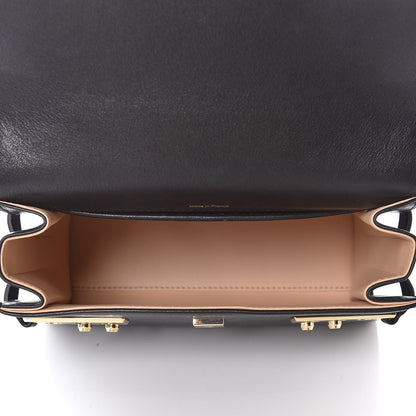 Delvaux Smooth Calfskin Mini Tempete Satchel Black 6 of 10