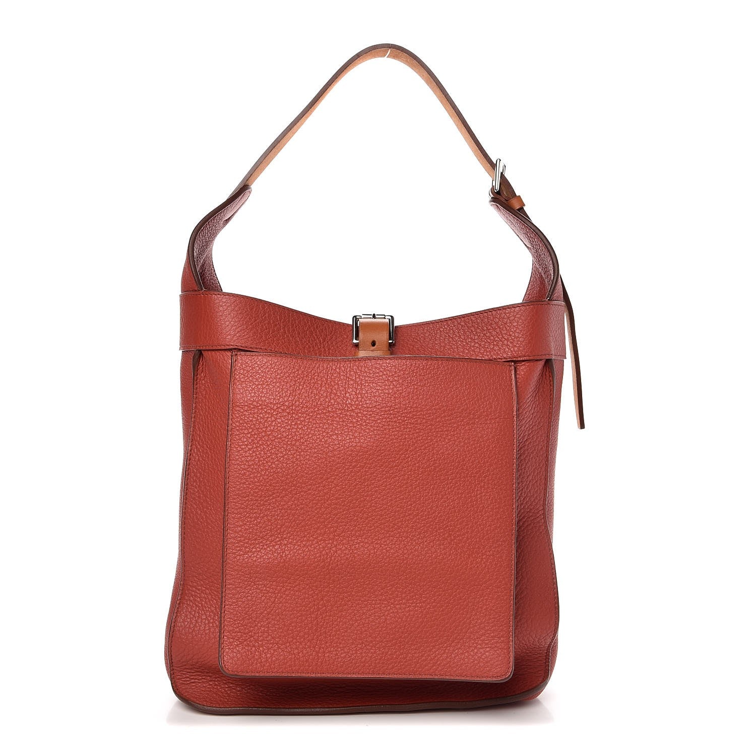 Hermes Taurillon Clemence Marwari PM Rouge Venetian 1 of 7