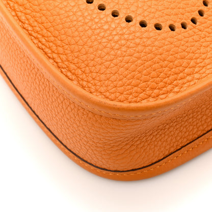 Hermes Taurillon Clemence Evelyne TPM Abricot 12 of 12